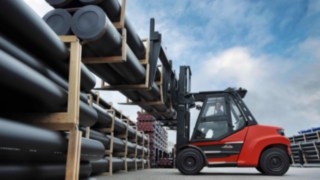 Die Dieselstapler H50 – H80 von Linde Material Handling