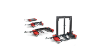 Flexible Logistikzüge von Linde Material Handling der Modellreihe LT