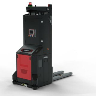 Ein kühlhaustauglicher I-MATIC CF Hochhubwagen von Linde Material Handling.