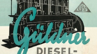 Das Logo der Güldner-Motoren-Gesellschaft.