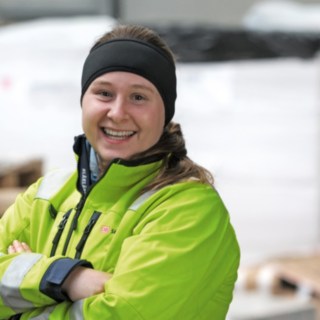 Sarah Benz, Schichtführerin, DB Schenker, Schweinfurt Sarah Benz, Schichtführerin, DB Schenker, Schweinfurt