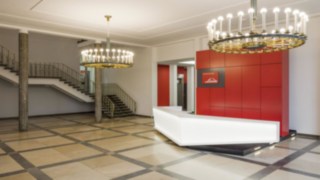 Foyer von Linde Material Handling in Aschaffenburg Foyer von Linde Material Handling in Aschaffenburg