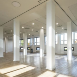 Innenansicht neues Gebäude bei Linde Innenansicht neues Gebäude bei Linde