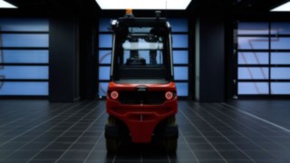 Die neue Staplergeneration sendet optisch eine ganz klare Botschaft: It’s a Linde! Der Gegengewichtsstapler X25 von Linde Material Handling