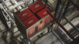 Linde Service Kits werden in Gitterboxen transportiert