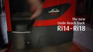 Video eines Linde Ri16-Schubmaststaplers