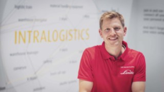 Philipp Stephan, Product Manager Automation and Intralogistic Solutions bei Linde. 