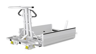 Routenzug-Trolly-Plattformwagen