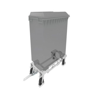 Routenzug-Müllanhänger-Sulo