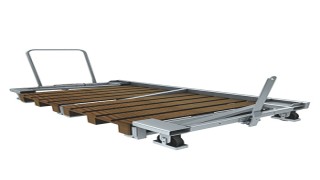 Routenzug-Palettenwagen