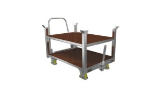 Routenzug-Tisch-Palettenwagen