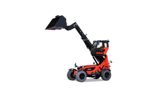 Linde YH40 mit hochgefahrener Kabine